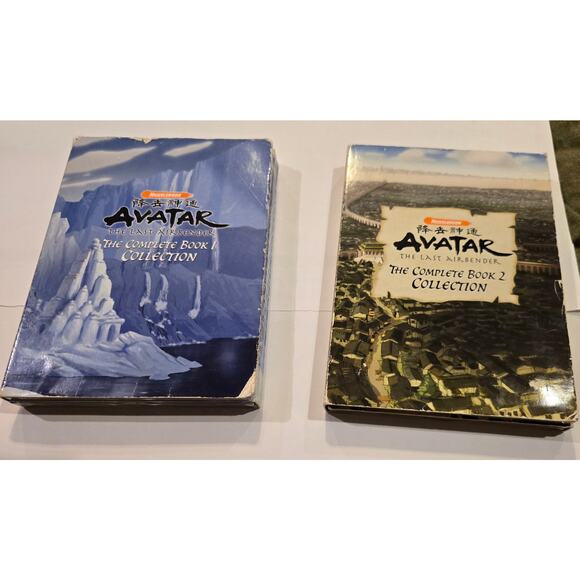 Avatar The Last Airbender Book Collections 1 & 2, 11-Disc DVD Lot - Picture 1 of 2